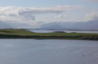 Höfn - Blick hinüber zum Gletscher