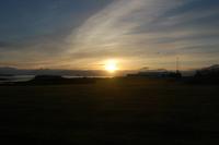 Mitternachtssonne in Höfn