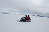 Schlittentour auf dem größten Gletscher Europas 