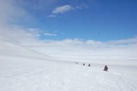 Schlittentour auf dem größten Gletscher Europas 