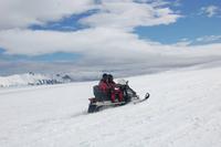 Schlittentour auf dem größten Gletscher Europas 