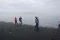 Zufluss der Gletscherlagune zum Meer