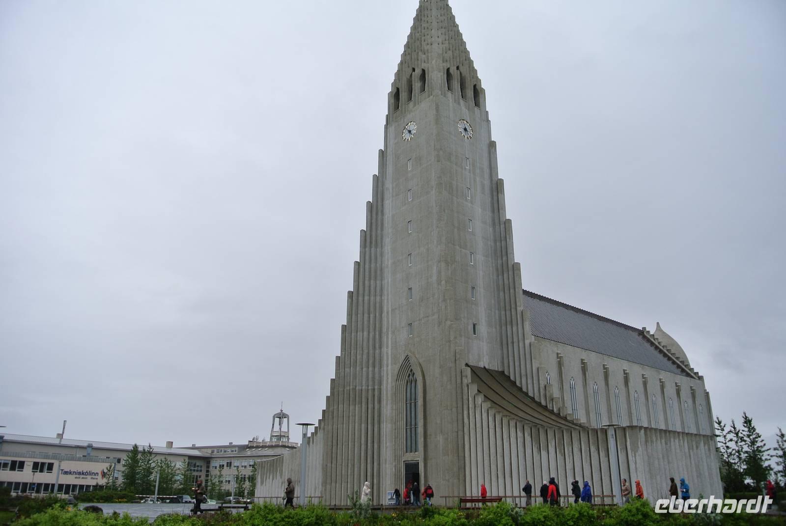 Die Hallgirmskirkja in Ryjkawik
