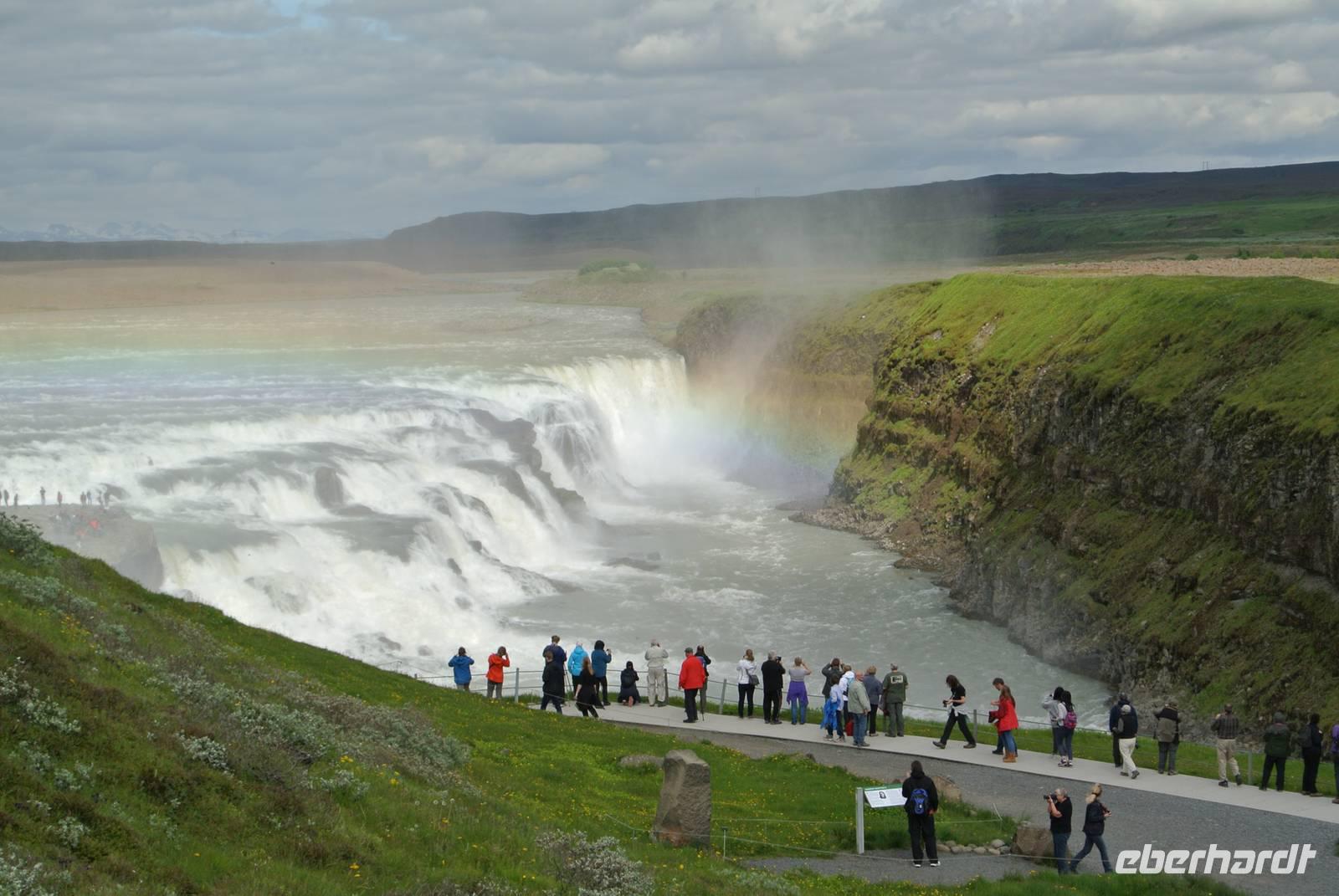 Wasserfall Gullfoss