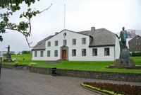 Der Regierungssitz von Island in Reykjavik