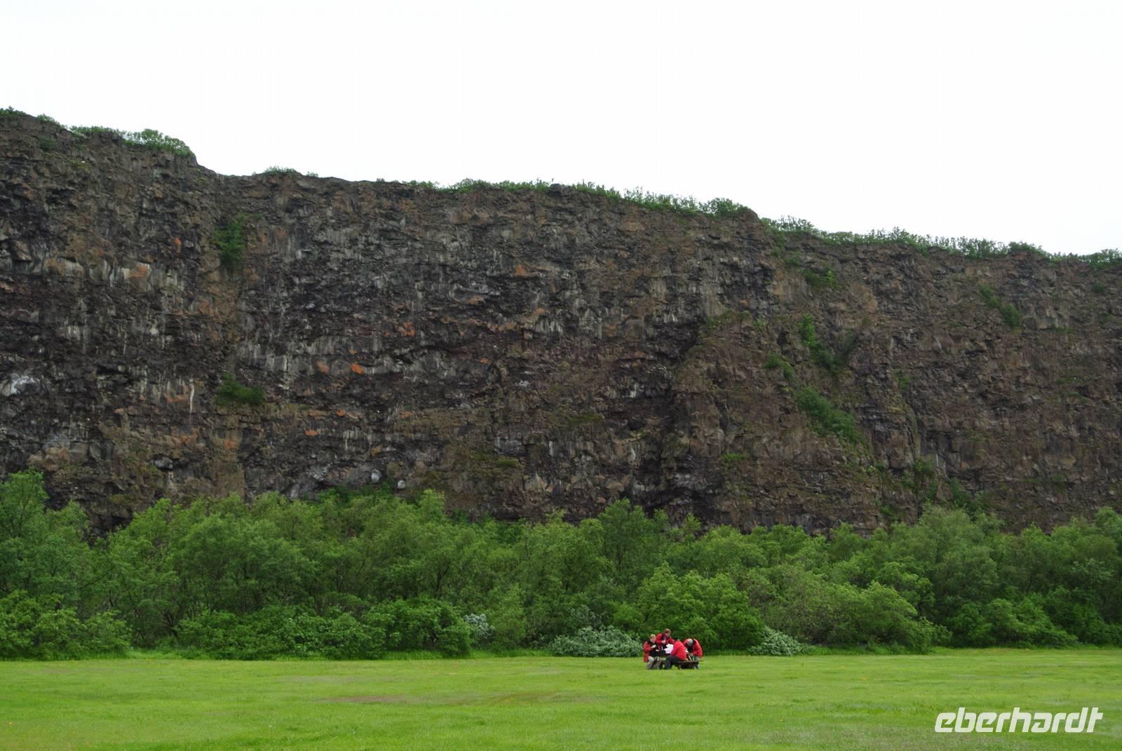 Felsenschlucht Asbyrgi