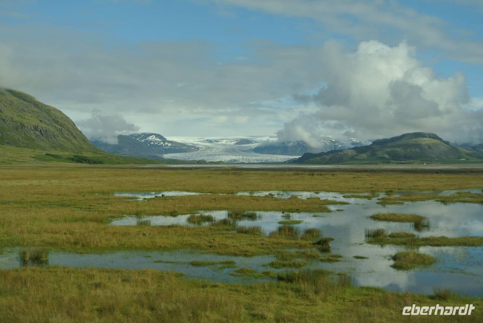 Gletscher in der Ferne 