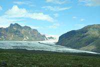 Gletscher auf dem Weg nach Vik