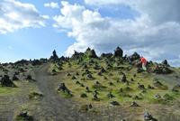 Steinsäulen Lanfskalavarda