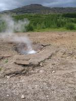 Hochtemperaturgebiet Haukadalur - Kleiner Geysir