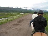 Pferdeausflug in Akureyri