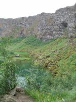 Felsenschlucht Ásbyrgi