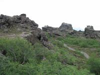 Lava-Labyrinth in Dimmuborgir