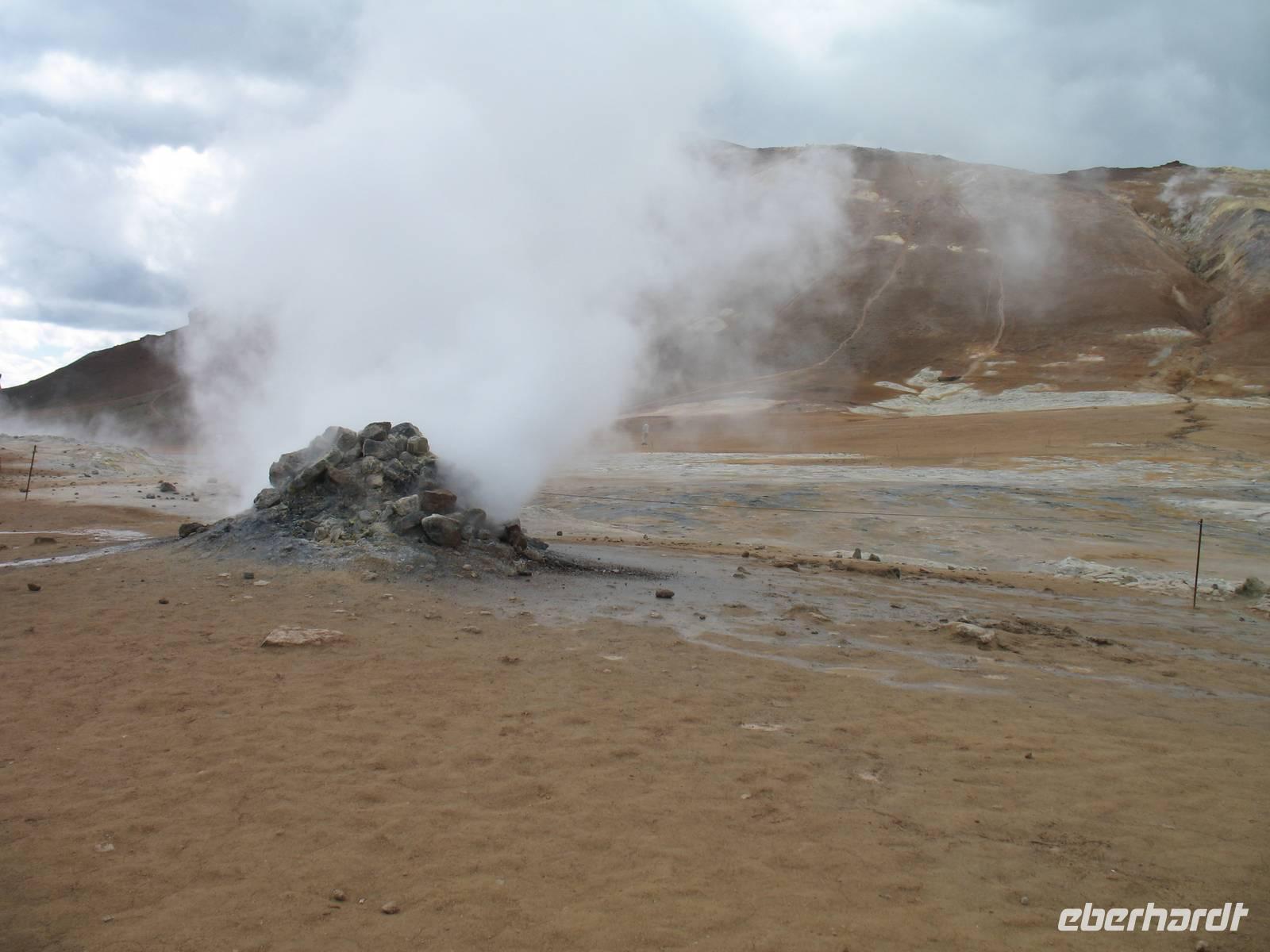 Hochtemperaturgebiet Námaskard
