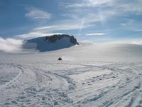 Gletscherauffahrt am Vatnajökull