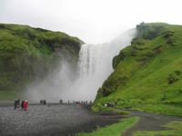 Wasserfall Skógafoss