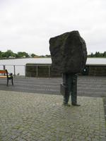 Skulptur Unbekannter Arbeiter in Reykjavík