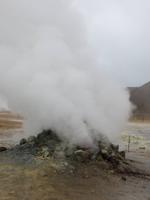 Solfatar im Hochtemperaturgebiet Námaskard