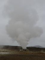 Solfatar im Hochtemperaturgebiet Námaskard