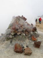 Solfatar im Hochtemperaturgebiet Námaskard