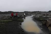 Spaziergang zum Wasserfall Dettifoss