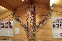 Kugelschreiber-Sammlung in Petras Steinhaus