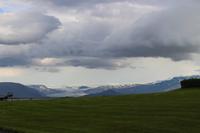 Blick vom Hotel Höfn am Morgen