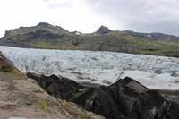 Spaziergang am Gletscher im Nationalpark Skaftafell