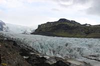 Spaziergang am Gletscher im Nationalpark Skaftafell