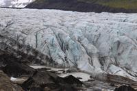 Spaziergang am Gletscher im Nationalpark Skaftafell