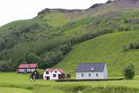 Außenanlage zum Heimatmuseum in Skógar 