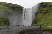 Skógafoss-Wasserfall