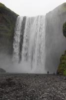 Skógafoss-Wasserfall