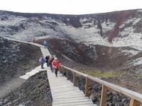 am erloschenen Krater Grabrok