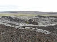 am erloschenen Krater Grabrok