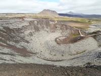 am erloschenen Krater Grabrok