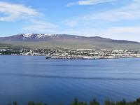 Blick auf Akureyri