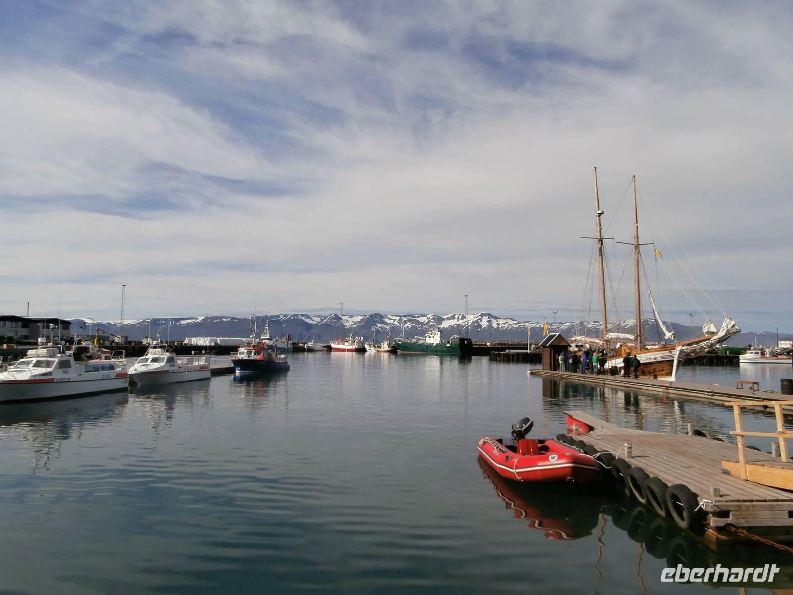 Hafen von  Husavik