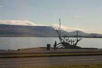 Reykjavik-Wikingerboot Statue