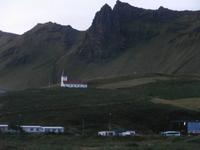Kirche in Vik i Myrdal