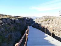 Geotektonische Grenze zw. Europa und Amerika