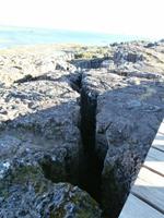 Geotektonische Grenze zw. Europa und Amerika