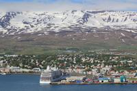 Blick auf Akureyri