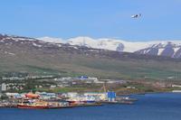 Blick auf Akureyri