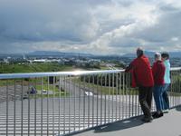 Blick auf ReykjavÃ­k vom Perlan
