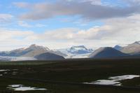 Blick auf die Gletscher-Welt