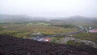 Blick vom Krater Grobruk