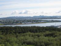 Blick vom Perlan über Reykjavik