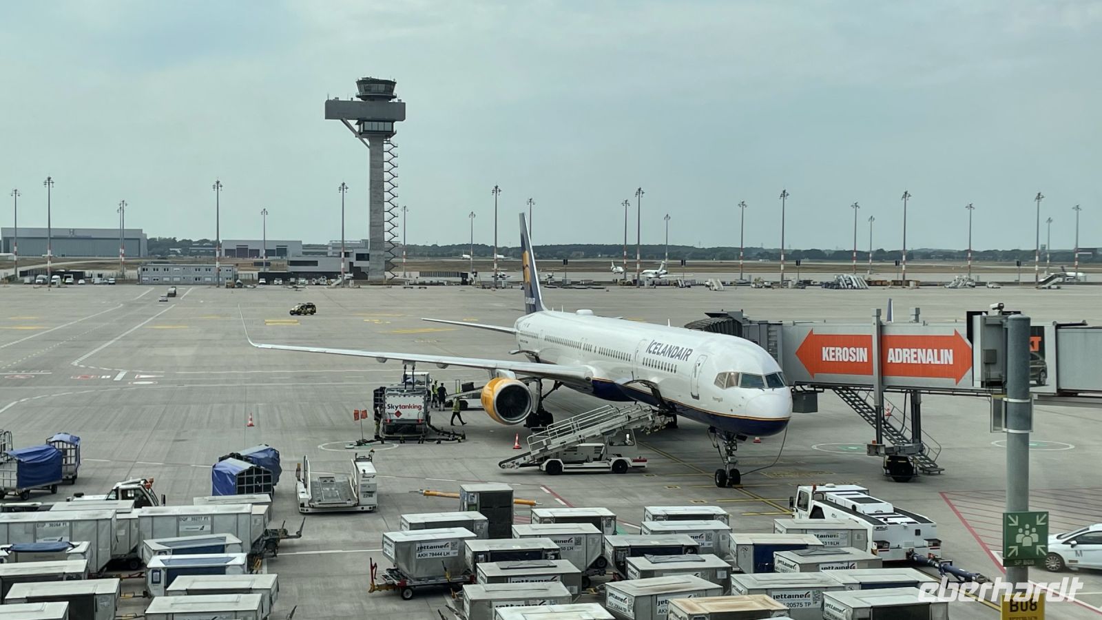 Flug nach Island