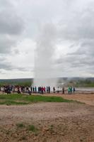 Geysir „Strokkur“ spuckt alle 3 - 6 Minuten